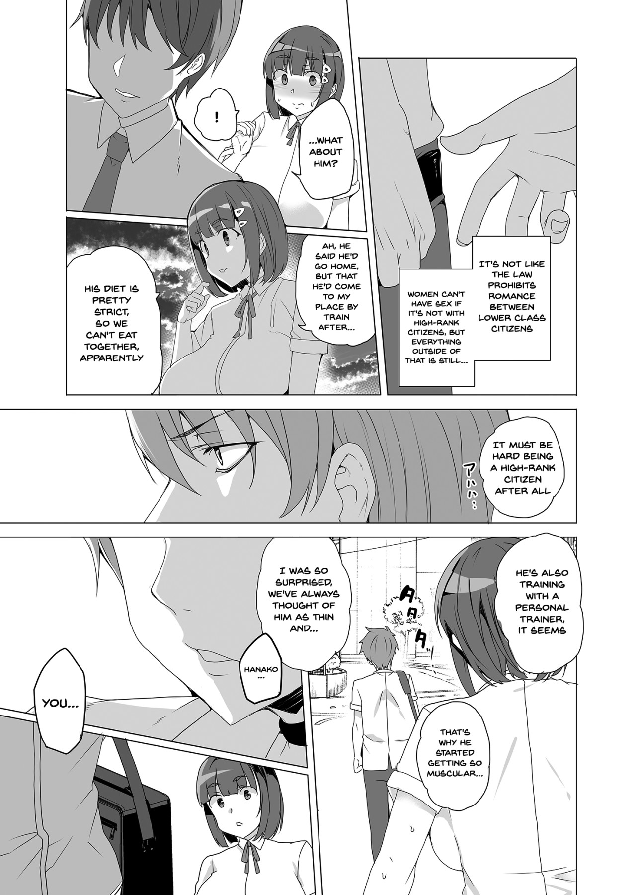 Hentai Manga Comic-Compulsory High Quality Sperm Implantation!? ~Once You Start Ovulating You Get Fucked~-Read-49